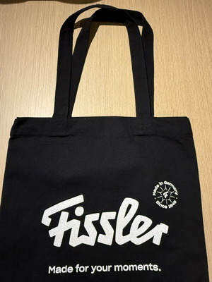 Fissler συλλεκτική πάνινη τσάντα σε μαύρο