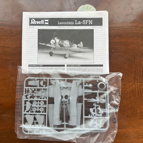 Revell Lavochkin La-5FN 1/72 model kit for assembly