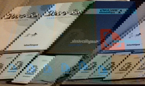 πακέτο κασσέτες και βιβλία interlingua όλα μαζί