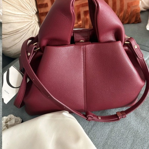 Polene Numero Neuf bag like new, red handbag