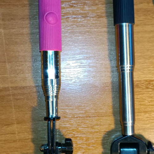 Selfie stick used, pack or individual