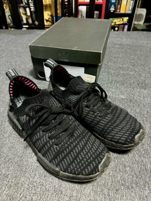 Adidas Boost 41 1/3 μεταχειρισμένα αθλητικά μαύρα