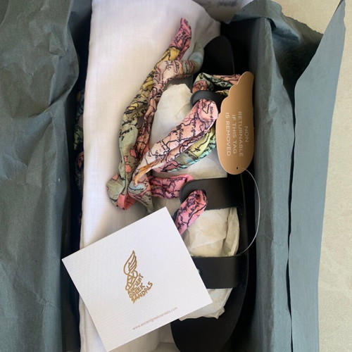 Πέδιλα AGS x Mary Katrantzou limited edition καινούργια, μέγεθος 37.5, μαύρα