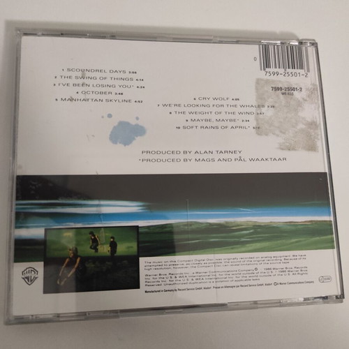 A-ha Scoundrel Days CD like new, synth-pop