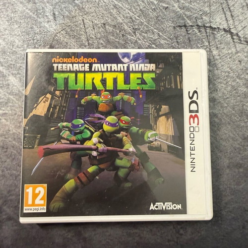 Nintendo 3DS Teenage Ninja Mutant Turtles Original Case used without game