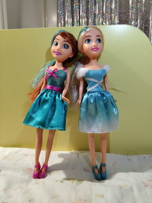 Кукли Zuru Sparkle Girlz като нови, комплект от 2