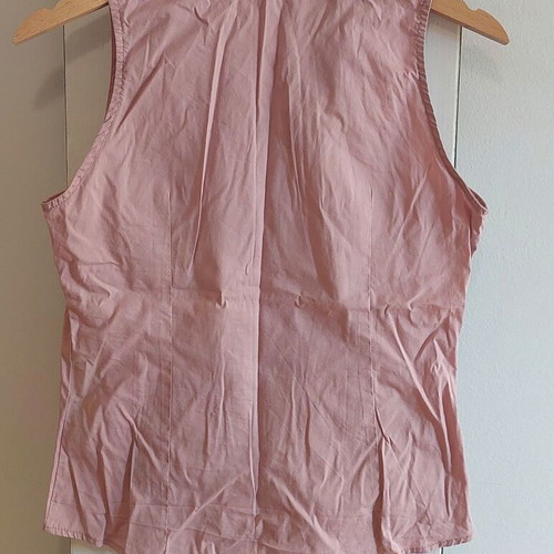 Anouk sleeveless pink blouse, size S/M