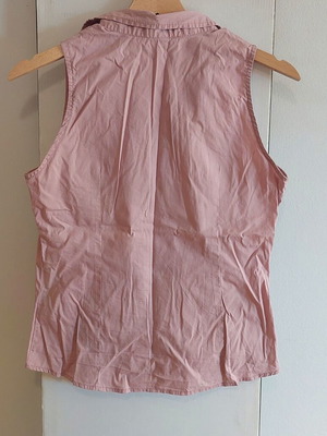 Anouk sleeveless pink blouse, size S/M