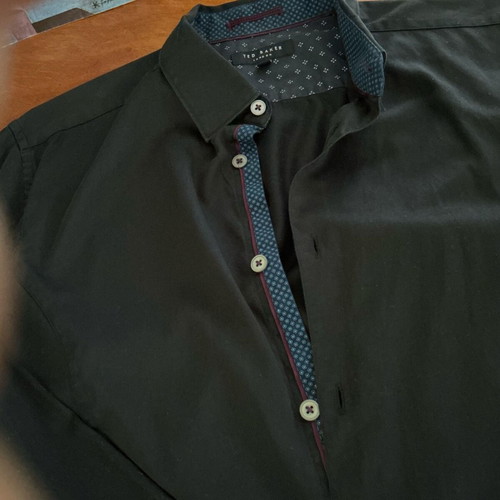 Ted Baker men's black shirt like new, size M