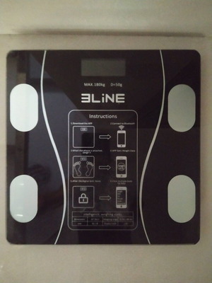 3Line έξυπνη ζυγαριά λιπομέτρησης με Bluetooth, 180 kg