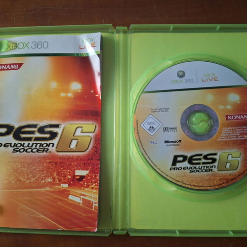 Xbox 360 Pro Evolution Soccer 6 used, sports game