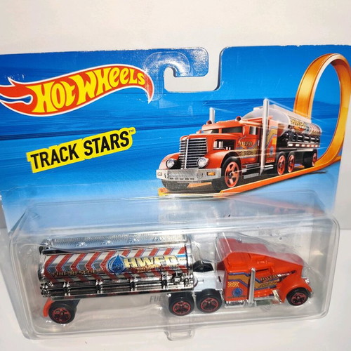 Hot Wheels Diecast Track Stars Fuel & Fire Rig Truck new