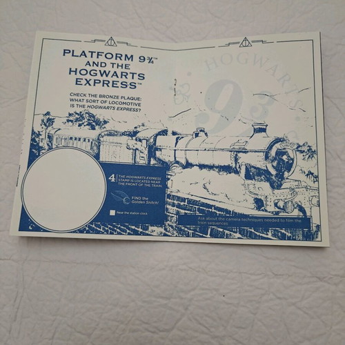 Harry Potter Passport new from Warner Bros studios England