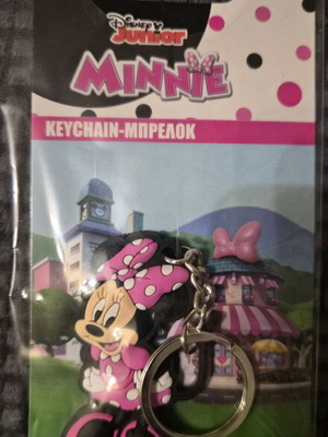 Παιδικό μπρελόκ Minnie Mouse καινούργιο, ροζ Disney