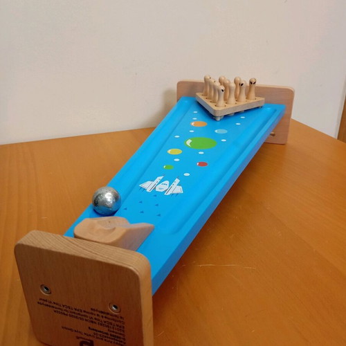 Wooden Bowling And Target Stars 2 In 1 New