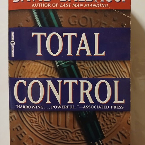 Total Control book by David Baldacci, Warner Books 1997
