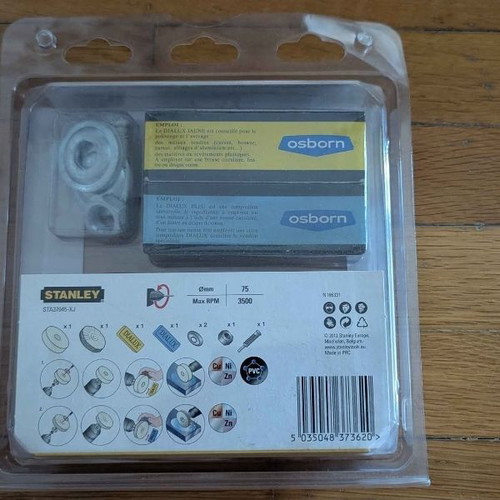 Stanley polishing set new