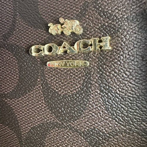 Coach Mini Rowan Crossbody bag dark brown new