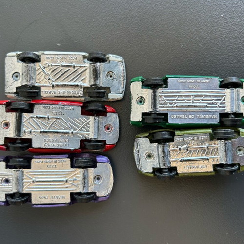 Rare old Hong Kong collectible toy cars used