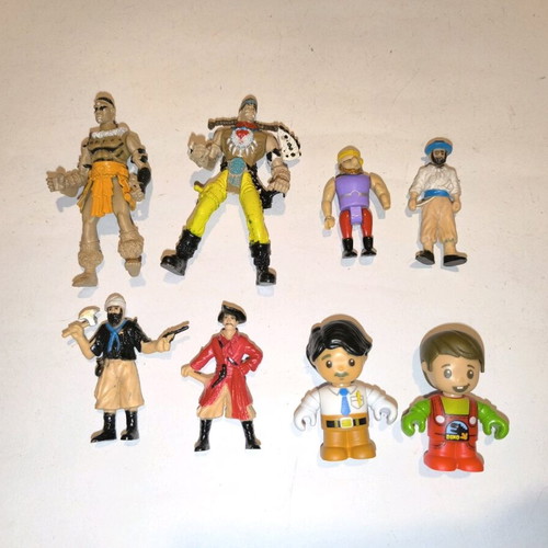 Package of various figures used