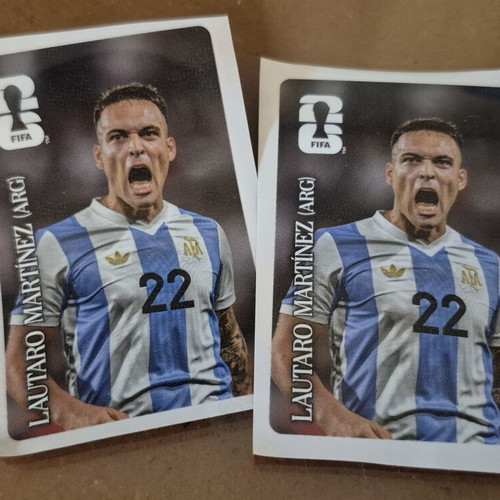 Panini Coca Cola Lautaro Martinez Sticker new, set of two