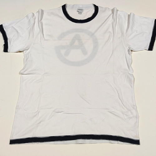 Original Armani Collezioni shirt XXL used, white with bonus shorts