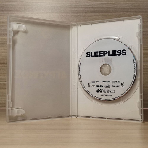 Sleepless DVD used with Greek subtitles