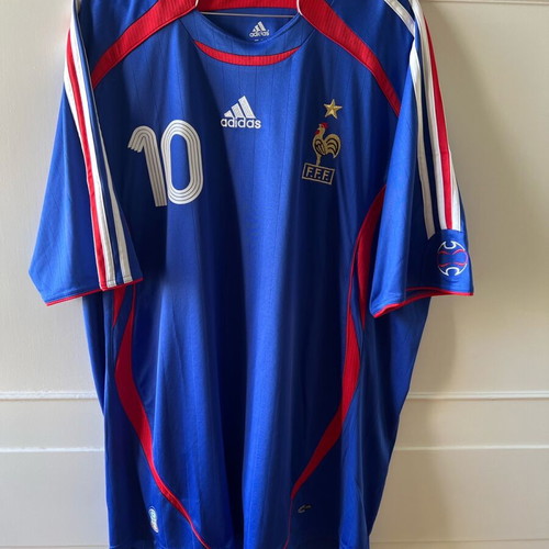 Zidane France National Team Jersey World Cup 2006 X-Large