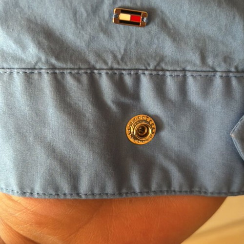 Tommy Hilfiger plus size 50 blue jacket new with drawstring and hood