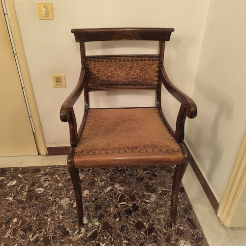 Kerkyra Chairs used, set of two