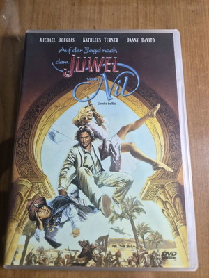 Auf der Jagd nach dem Juwel vom Nil DVD like new, comedy with subtitles