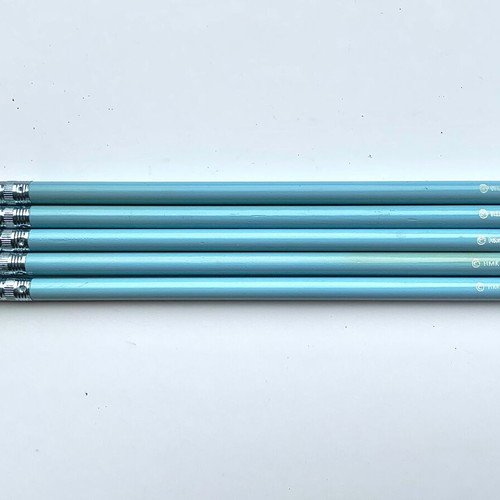'It’s a Boy' blue pencils set of 5, new