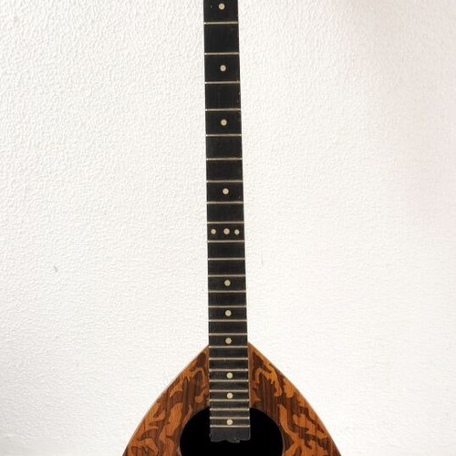 Handmade Tetrahordo Bouzouki with 200-Year-Old Robert College Wood
