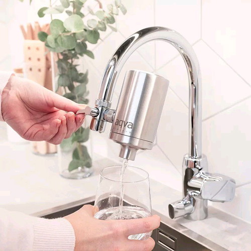 Aqva Water Filter Device used