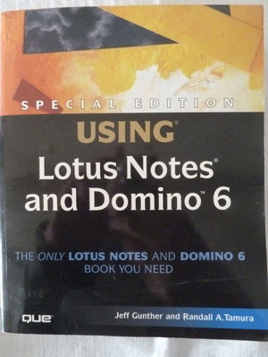 Lotus Notes & Domino 6 Guidebook like new