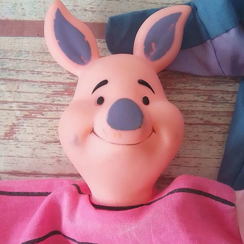 3 Plush Puppet Gloves Used, Winnie the Pooh Friends