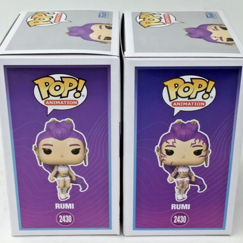 Funko Pop K Pop Demon Hunters Bundle Rumi 2430 & Chase brand new