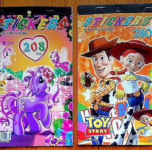 Αυτοκόλλητα με ήρωες: Toy Story και My Little Pony
