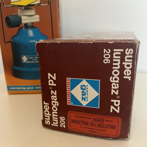 Campingaz Super Lumogaz PZ 206 Gas Lamp new, set of 2