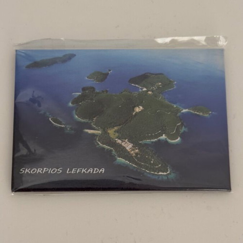 Magnet from Skorpios Lefkada new