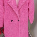 Marmalady ροζ teddy coat σαν καινούργιο, one size