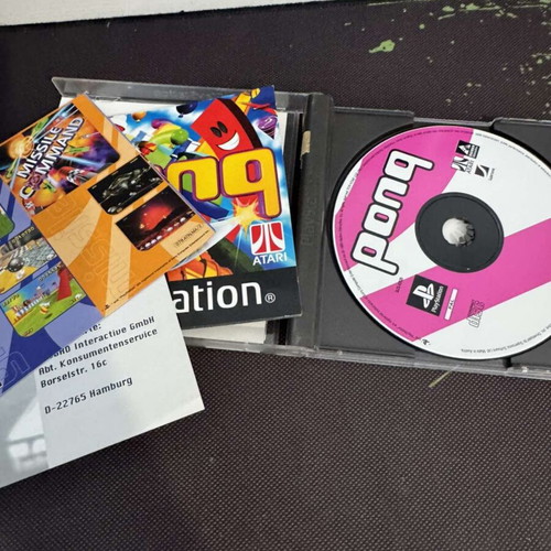 Pong Ponq PlayStation (PS1) game used