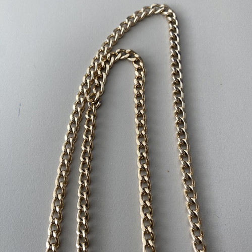 Collectible gold-colored chain necklace 40 cm like new