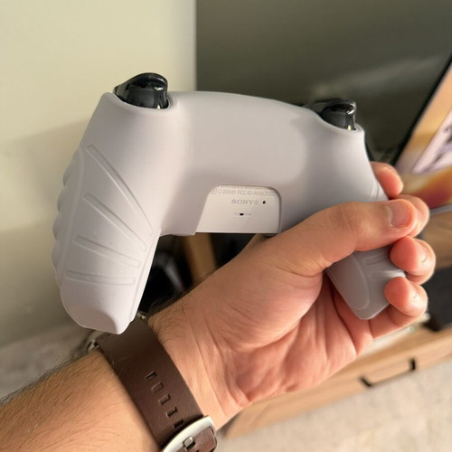 Sony DualSense Controller PS5 with TMR Sticks like new, white