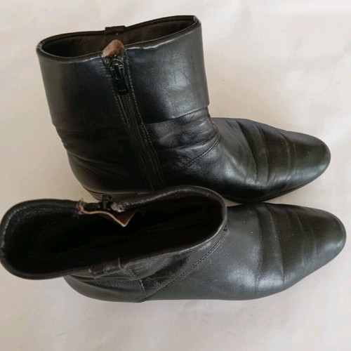 Softies ankle boots used, size 38, black, 5 cm heel