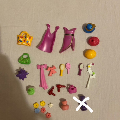 Playmobil accessories for women used