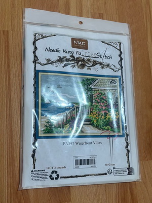 Комплект за бродерия нов, размер 30 x 21 см