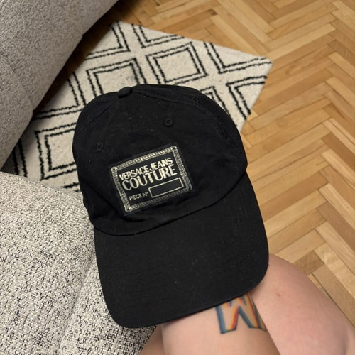 Versace Jeans Couture cap used, black and gold