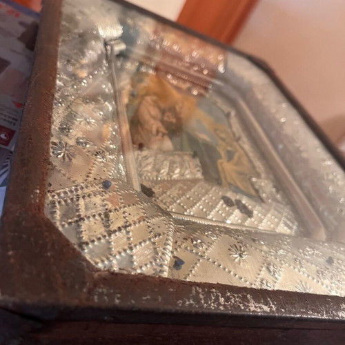 Old Icon Annunciation of Theotokos like new