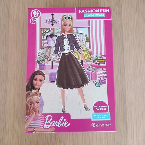 Barbie Fashion Fun magnetic toy like new for kids 3+ years